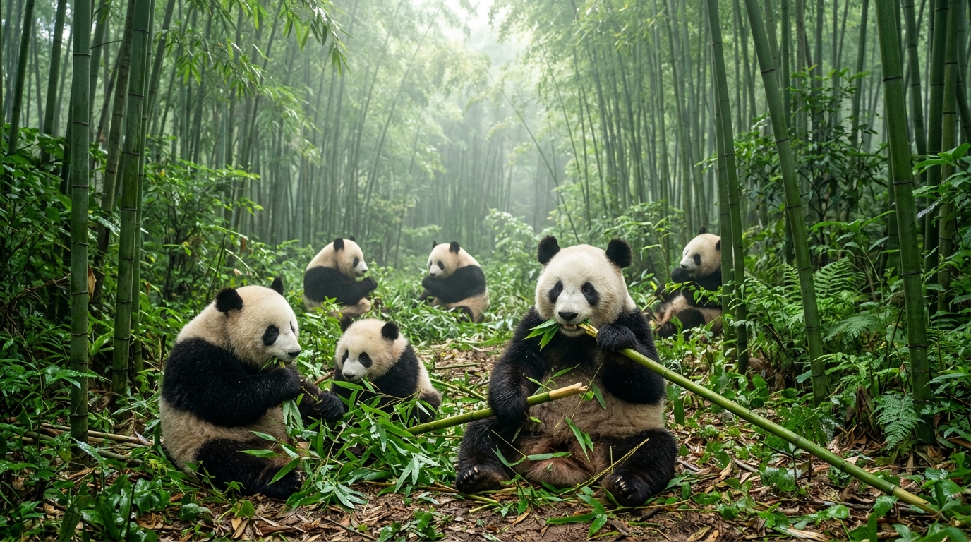 Chengdu Highlights: 4-Day Giant Pandas & Buddha