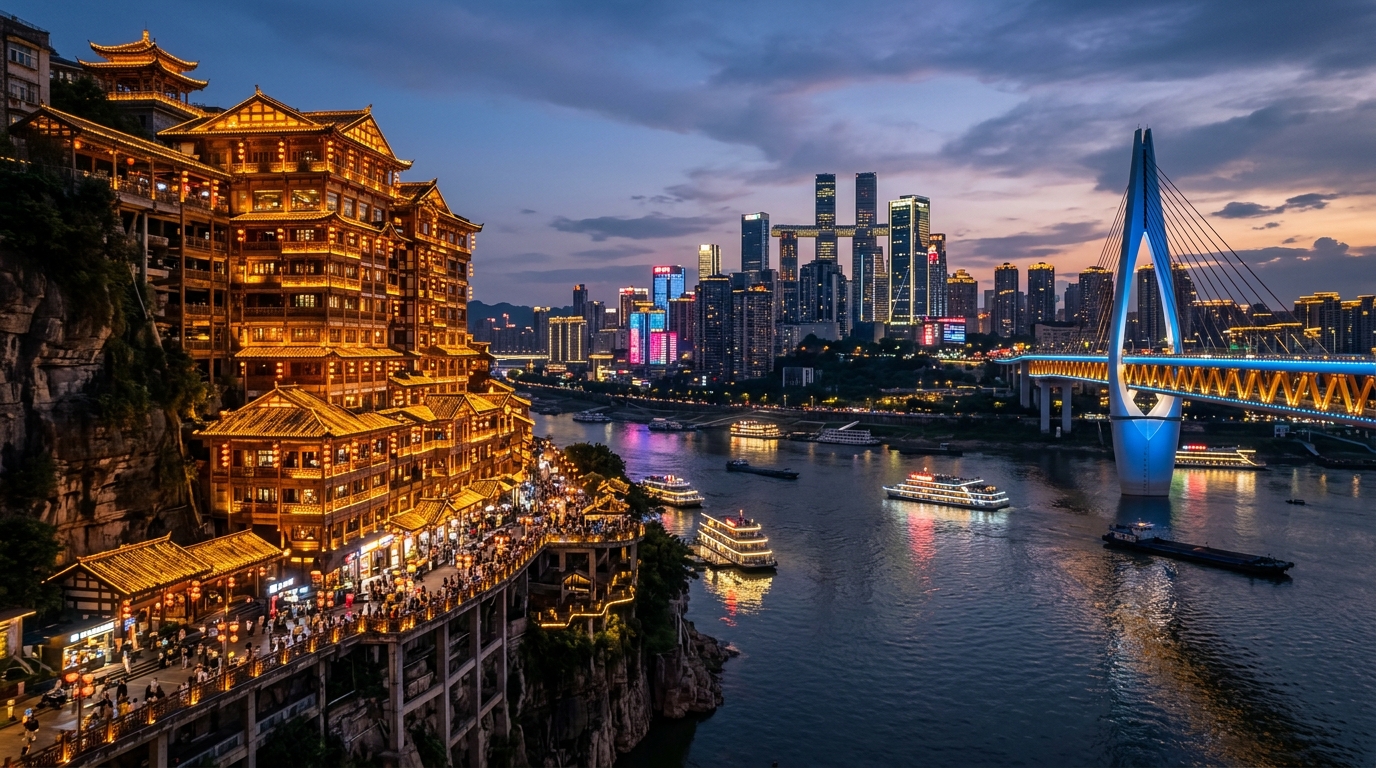 Chongqing Wonders: Cyberpunk & Prehistoric Karst