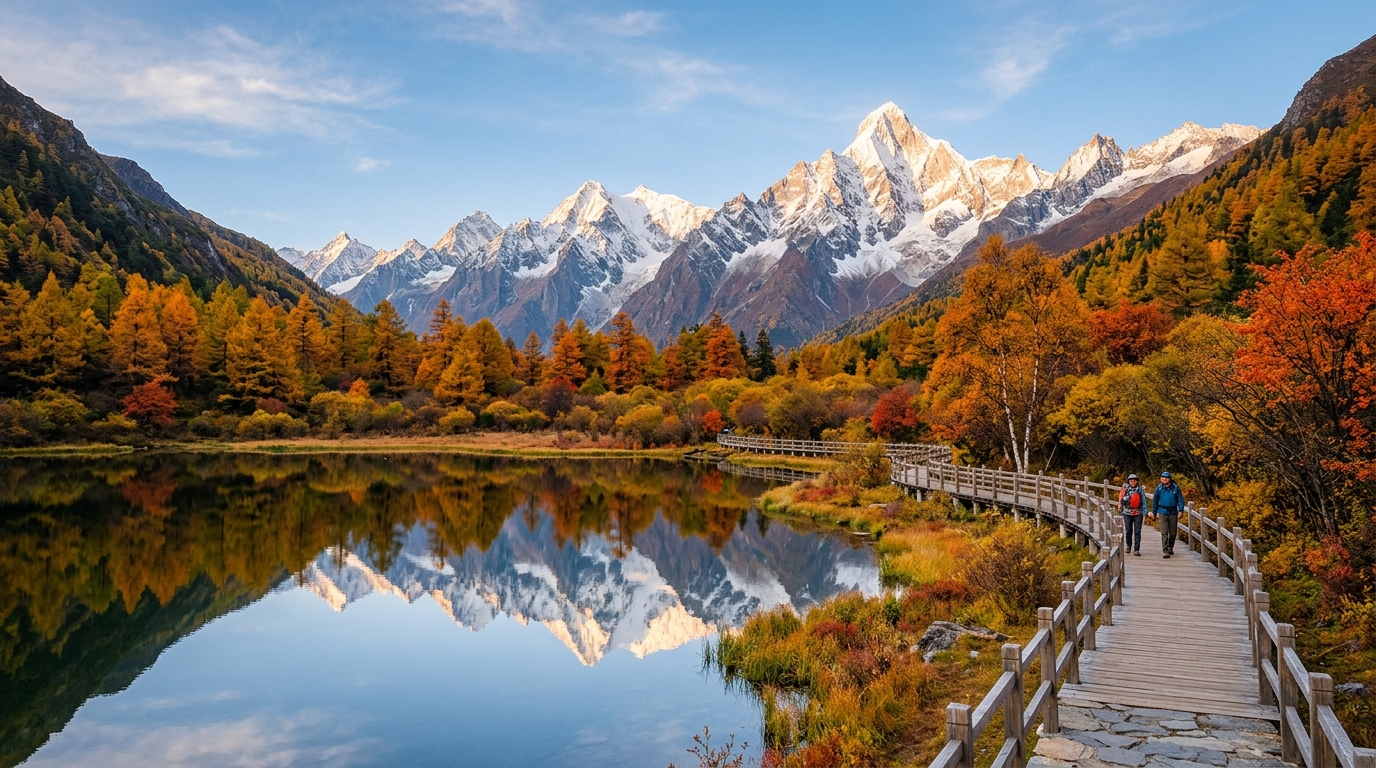 Jiuzhaigou & Siguniang: 3-Day Bullet Train Alpine Escape