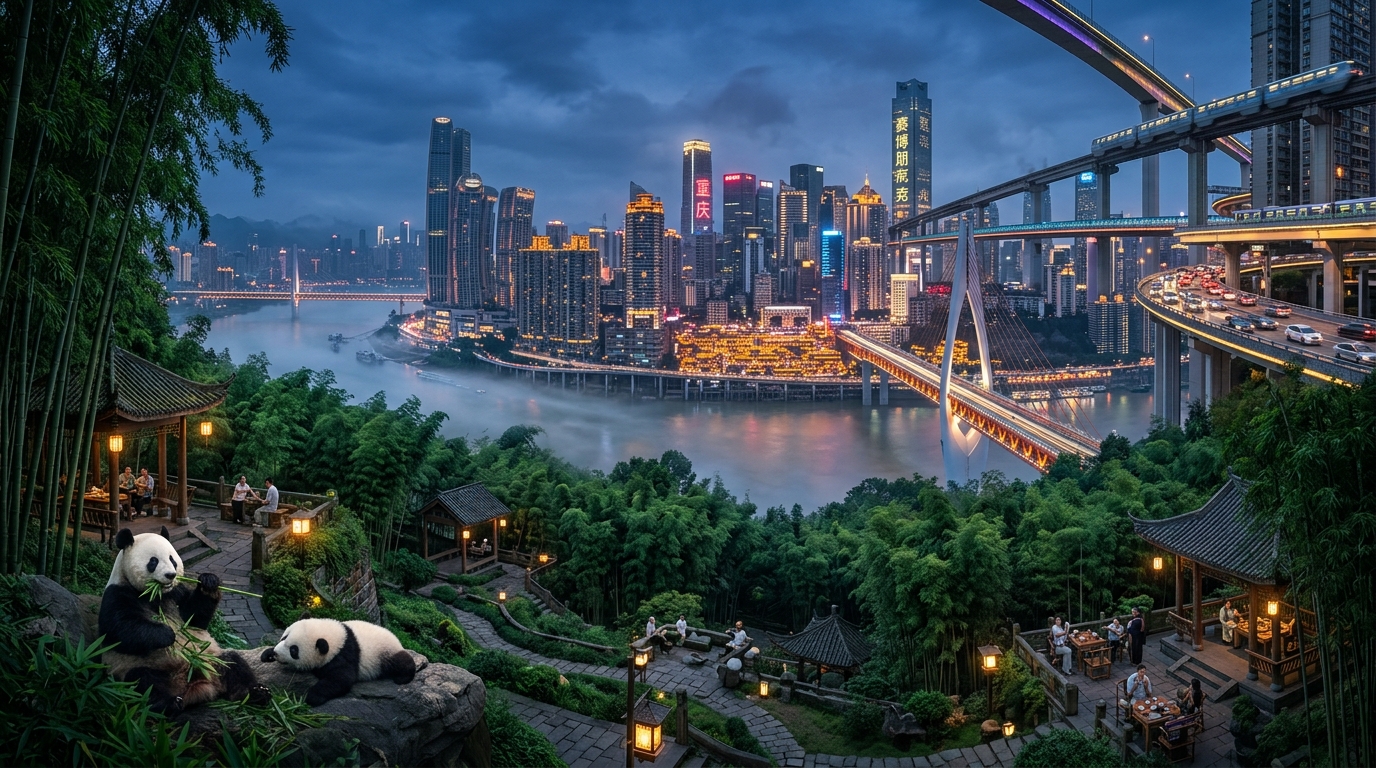 Chengdu & Chongqing: 6-Day Twin Cities Odyssey